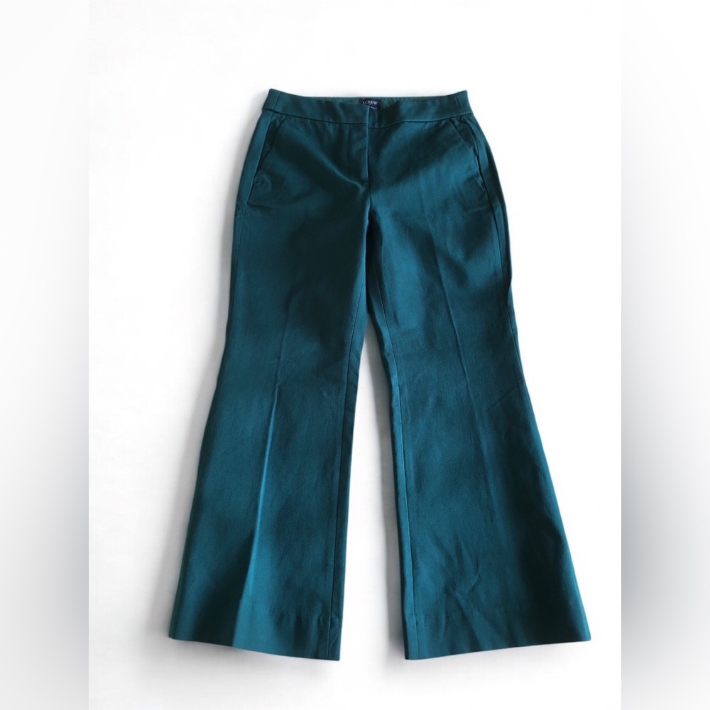 J. Crew Teal Flare Women's Pants